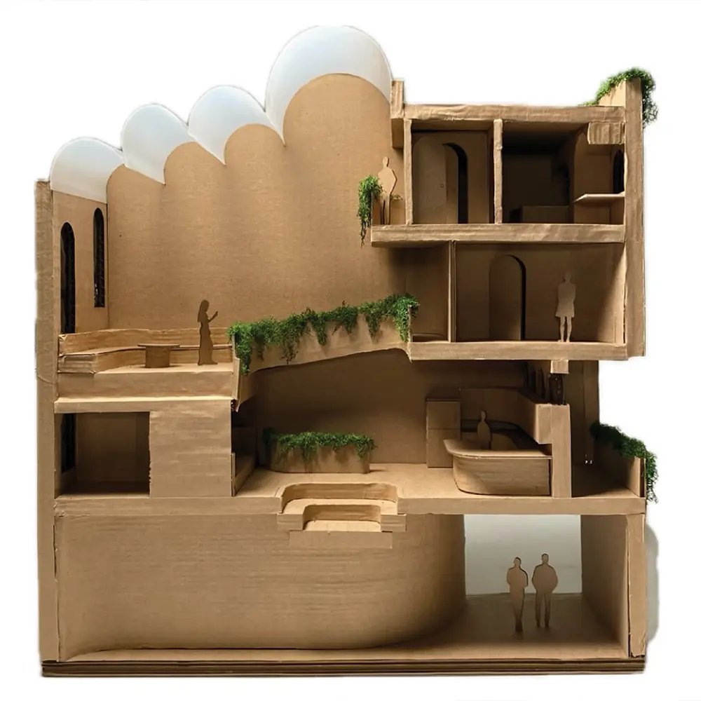 Section Model by Marie Latif