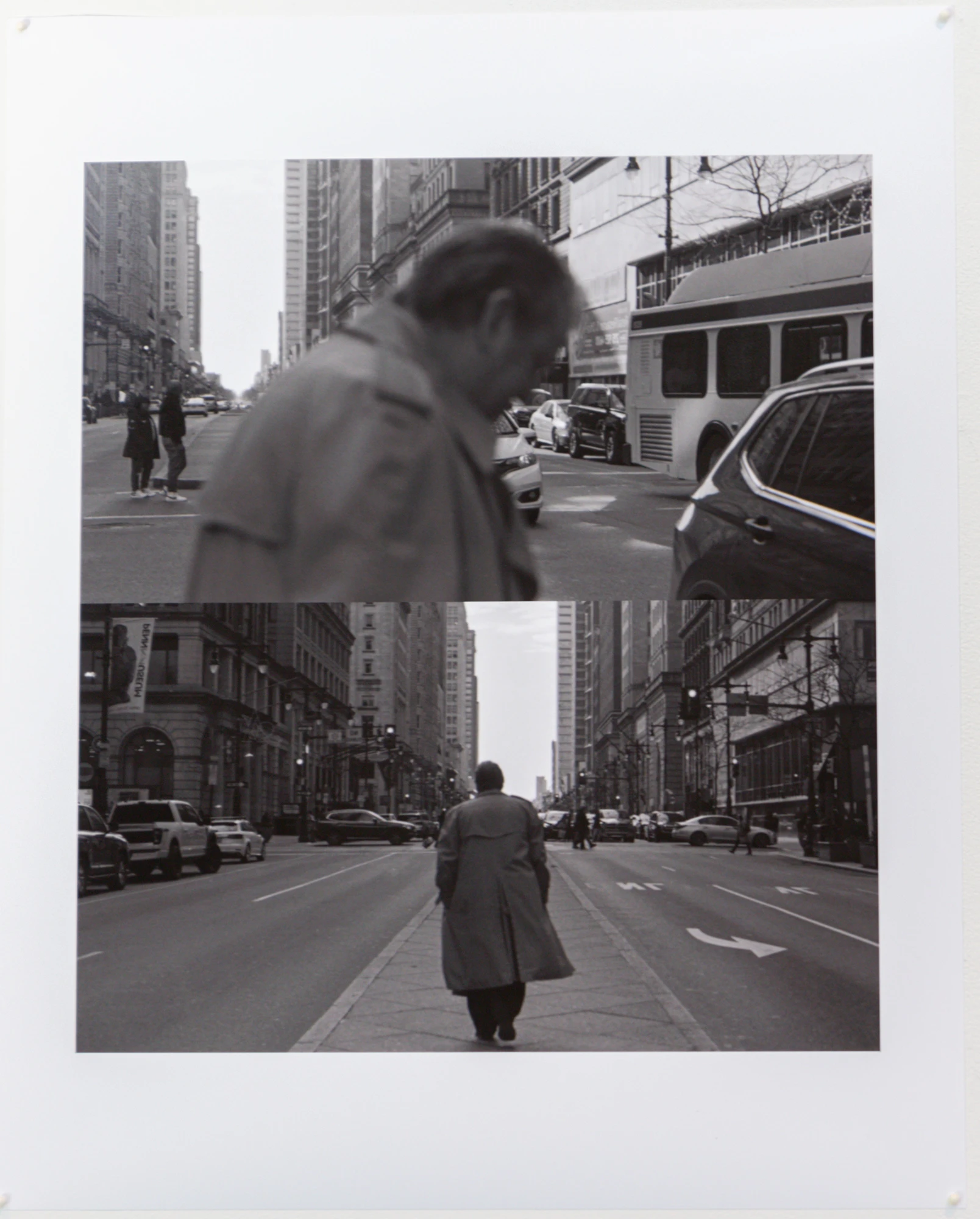 Walking On The Street by Wenya Luo