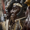 Sculptures from the Blockson collection.