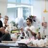 People in a ceramics studio at Tyler.