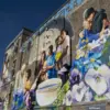 A mural in Philadelphia.