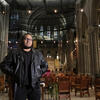 Tyler Ray standing in The Church of the Advocate.