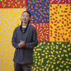 A visiting artist at Temple Contemporary.