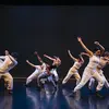 Group of dancers on a stage