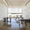 an empty painting studio