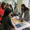 design students show their portfolio