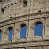 View of the Colosseum in Rome