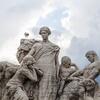A sculpture in rome italy